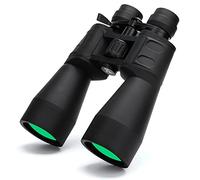 CAZARU Prismáticos, 10-380X100 Zoom de Largo Alcance de Gran Aumento 10-60 Veces Binoculares, Zoom Profesional HD, para Acampar Senderismo Concierto Montaña Impermeable,Black