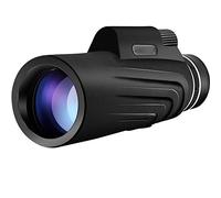 CAZARU Telescopio monocular para Adultos, monocular HD Impermeable de Alta Potencia 12x50 con Correa de Mano BAK4 FMC Prism, monocular liviano para observación de Aves Caza Viajes