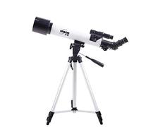 CAZARU Telescopio práctico Telescopio para niños Adultos Principiantes de astronomía, Telescopio Refractor para astronomía, Telescopio de Viaje portátil con trípode, 20~300 Veces