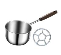 Cazo para Leche, 2 Litros, con Dos Boquillas, para Derretir Chocolate y Calentar Aceite, Sartén Individual para Cocina- 500ml