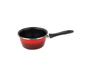 Cazo 'SR' Ø12cm acero esmaltado rojo Magefesa