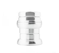 Cazoleta Bici 34mm Doble Rodamiento Aluminio Plegable | rodamiento sellado, para preciso, aleación aluminio, para bici plegable, montaje seguro(Silver)