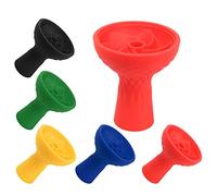 Cazoleta de Silicona para Shisha. Nicotine Free, Libre de nicotina. No se rompe ni se Quema. Compatible y Universal con Todas Las shishas y cachimbas.
