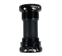 Cazoleta Inferior Aluminio Ligero Cojinetes para acero 24mm Cazoleta | Aleación aluminio ligera, para resistencia duradera, condiciones rigorosas, rendimiento , peso reducido(Black)