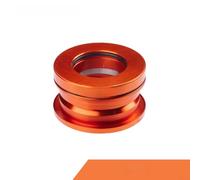 Cazoleta Integrada 44mm para Bicicleta Plegable para dahon Cazoleta | Diámetro 44mm, integración total, compatible marcos plegables, fluido, montaje sencillo(Orange)