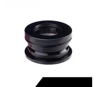 Cazoleta Integrada 44mm Plegable Cojinete Sellado | Cojinetes sellados, para suave, durabilidad extrema, instalación para fácil, mantenimiento mínimo(Black)