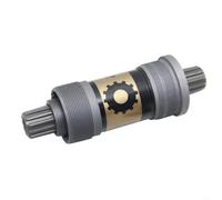 Cazoletas Pedalier 68x113mm 12 Dientes para acero Cazoletas Pedalier | para acero aleación, 68x113mm para preciso, interfaz 12 ranuras, transferencia potencia eficiente, negro mate(A)