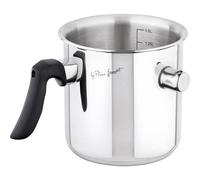 Cazos para leche Lamart LT1068 1,5 L Acero inoxidable Baquelita Negro