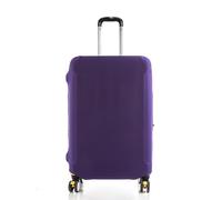 Cazqgoy Cubierta Para Equipaje Elástica Y Protectora Para Maleta De Viaje (Morado, XL: 29-32 Pulgadas)