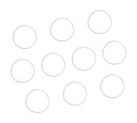 CAZSTYK 10 sellos de tapa de silicona para vasos, juntas de silicona, juntas a prueba de fugas, para vasos, tazas, en forma de O, resellables