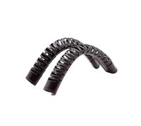 CAZSTYK 2 fundas de cuero para correa de bolsa, fundas protectoras para asas de bolsa, fundas protectoras para bolsos, correa protectora de agarre de cuero, Brown