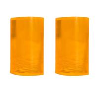 CAZSTYK 2lots - Casquillos acrílicos de alto brillo para tacos de billar, accesorios de billar, mantenimiento de club, pieza de billar profesional, equipo de billar