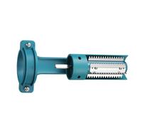 CAZSTYK Accesorios de extracción de escamas de pescado para taladro eléctrico, descalcificador de pescado ajustable, herramienta de cocina de acero inoxidable, descalcificador ajustable para taladro