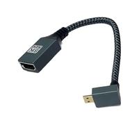 CAZSTYK Adaptador compatible con 8K a 120Hz para una conexión estable entre cámaras, portátiles y otros dispositivos digitales