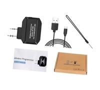 CAZSTYK Adaptador de programación para radios bidireccionales, programador de frecuencia de ajuste múltiple con conector tipo K, accesorio portátil