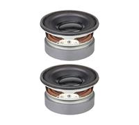 CAZSTYK Altavoz de 5 W, 4 ohmios, 2.25 pulgadas, forma redonda, compatible con Bluetooth, amplificador portátil multimedia