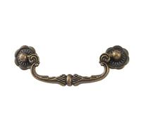 CAZSTYK Asas tradicionales chinas de bronce de 86 mm, centro de agujero, forma ergonómica, agarre cómodo, adecuado para múltiples usos en habitaciones, mango tradicional