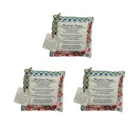 CAZSTYK Bolsa de bendición inspiradora con motivos de cruces, diseñada para servicios, reuniones de oración y aliento diario, pequeñas bolsas de tela creativas