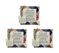 CAZSTYK Bolsa de bendición inspiradora con motivos de cruces, diseñada para servicios, reuniones de oración y aliento diario, pequeñas bolsas de tela creativas