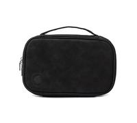 CAZSTYK Bolso de mano para joyas, bolso de mano de piel femenina, simple y portátil, de gran capacidad, con anillos de color