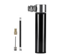 CAZSTYK Bombas de bicicleta pequeñas ligeras, válvulas universales, neumáticos de mano para inflador de bolas, mango ergonómico