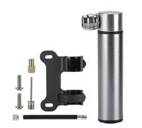 CAZSTYK Bombas de bicicleta pequeñas ligeras, válvulas universales, neumáticos de mano para inflador de bolas, mango ergonómico