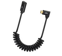 CAZSTYK Cable de extensión USB 5 tipo C de 80 Gbps, transmisión bidireccional, 240 W, carga rápida, soporta pantallas 8K 16K para estaciones de acoplamiento