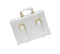 CAZSTYK Caja de madera en miniatura a escala 1/12, diseño desmontable, exhibición de manualidades, maleta coleccionable, casas de muñecas retro