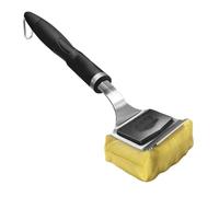 CAZSTYK Cepillo de barbacoa con mango ergonómico inoxidable que resalta la negación de las cerdas de cobertizo, construcción densa para limpieza profunda de arañazos y uso al aire libre