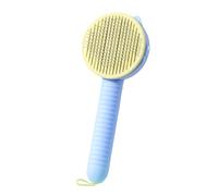 CAZSTYK Cepillo de masaje para pelo suelto, ABS, peine de aseo de mascotas, control de cobertizos y mantenimiento de pelaje, herramienta portátil para desenredar mascotas