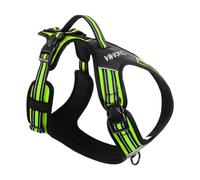 CAZSTYK Cinturón reflectante de moda para el pecho y el hombro para mantener a los perros y gatos seguros y visibles, mejora tus carreras nocturnas, tracciones, cuerda de tracción para perros