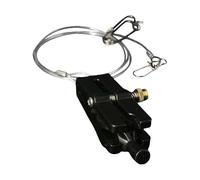 CAZSTYK Clip de línea de pesca antienredos, amplia aplicabilidad, inoxidable y resistente al óxido, antienredos, fácil instalación para agua salada y agua dulce