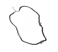 CAZSTYK Collar ligero inspirado en perlas cultivadas, sofisticados motivos de lazo, joyería para un estilo elegante diario y versátil, joyería de imitación, talla única, como se describe, como se