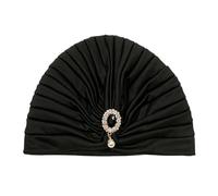 CAZSTYK Cómodo sombrero turbante de moda étnico que cubre la cabeza, tocado de fiesta temática para festivales y fiestas temáticas