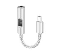 CAZSTYK Conector de auriculares compacto que mejora el sonido con panel visible y amplia compatibilidad USB C Plug and Play