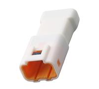 CAZSTYK Conector eléctrico de vehículo resistente a altas temperaturas, de metal ABS, compatibilidad común, impermeable, actualización de conector automático