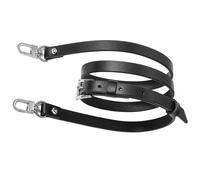 CAZSTYK Correa de hombro intercambiable para bolsos y mochilas, ajustable, de piel sintética, fácil de colocar, Silver, Ban buckle