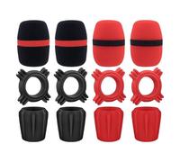 CAZSTYK Cubierta de micrófono de esponja duradera a prueba de golpes para reducción de ruido, lavable, cubierta de parabrisas, reducción de ruido, cubierta de micrófono