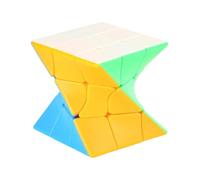 CAZSTYK Cubo trenzado de grado competitivo de 3 x 3 x 3 pulgadas, ofrece movimiento y tecnología antiatascamiento para expertos solucionadores profesionales listos para competición sin costuras
