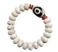 CAZSTYK Cuentas de mano Bodhi con ruedas lisas, accesorios de joyería elegantes para yoga Bodhi