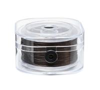 CAZSTYK Cuerda de joyería profesional elástica para accesorios, cordón plano, solución de embalaje de color vibrante, hilo de elastano fuerte para piedras preciosas