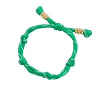 CAZSTYK Cuerda trenzada de doble capa con nudo deslizante, accesorio de joyería colorido para uso diario, cuerda multicolor, One Size, como se describe