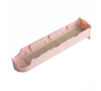 CAZSTYK Dispensador automático de latas de refrescos de bajo espacio para encimeras de cocina o nevera con función de reposición automática, estante de bebidas de fácil acceso