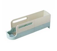 CAZSTYK Dispensador automático de latas de refrescos de bajo espacio para encimeras de cocina o nevera con función de reposición automática, estante de bebidas de fácil acceso