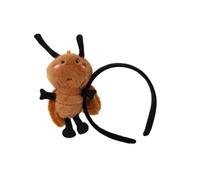 CAZSTYK Divertida diadema de cucaracha para eventos temáticos, reuniones de felpa para mujer, diadema para lavar la cara, cosplay, fotografía, accesorios de fiesta