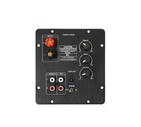 CAZSTYK Doble chip 2.0 canales potente placa amplificadora compatible con Bluetooth 5.1 APTX transparente para el hogar, módulo amplificador de sonido auditivo HiFi