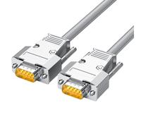 CAZSTYK Duty HDB15 - Cable flexible de cadena de arrastre VGA macho/hembra de 15 pines para cableado dinámico, entorno industrial, PVC ignífugo