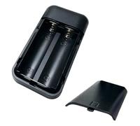 CAZSTYK Easy Assembly 18650 Powerbank - Funda para 2 baterías 18650, diseño de cubierta deslizante, juego de carga de carcasa