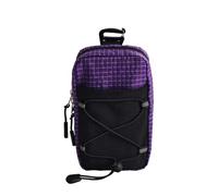 CAZSTYK Elegante bolsa de hombro para mochilas, diseño portátil, múltiples accesorios, bolsillo de almacenamiento al aire libre, bolsa colgante de hombro, Cuerda negra 1, Talla única