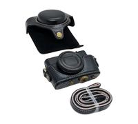 CAZSTYK Elegante y protectora funda de piel sintética para cámara dedicada con diseño retro y beneficios funcionales